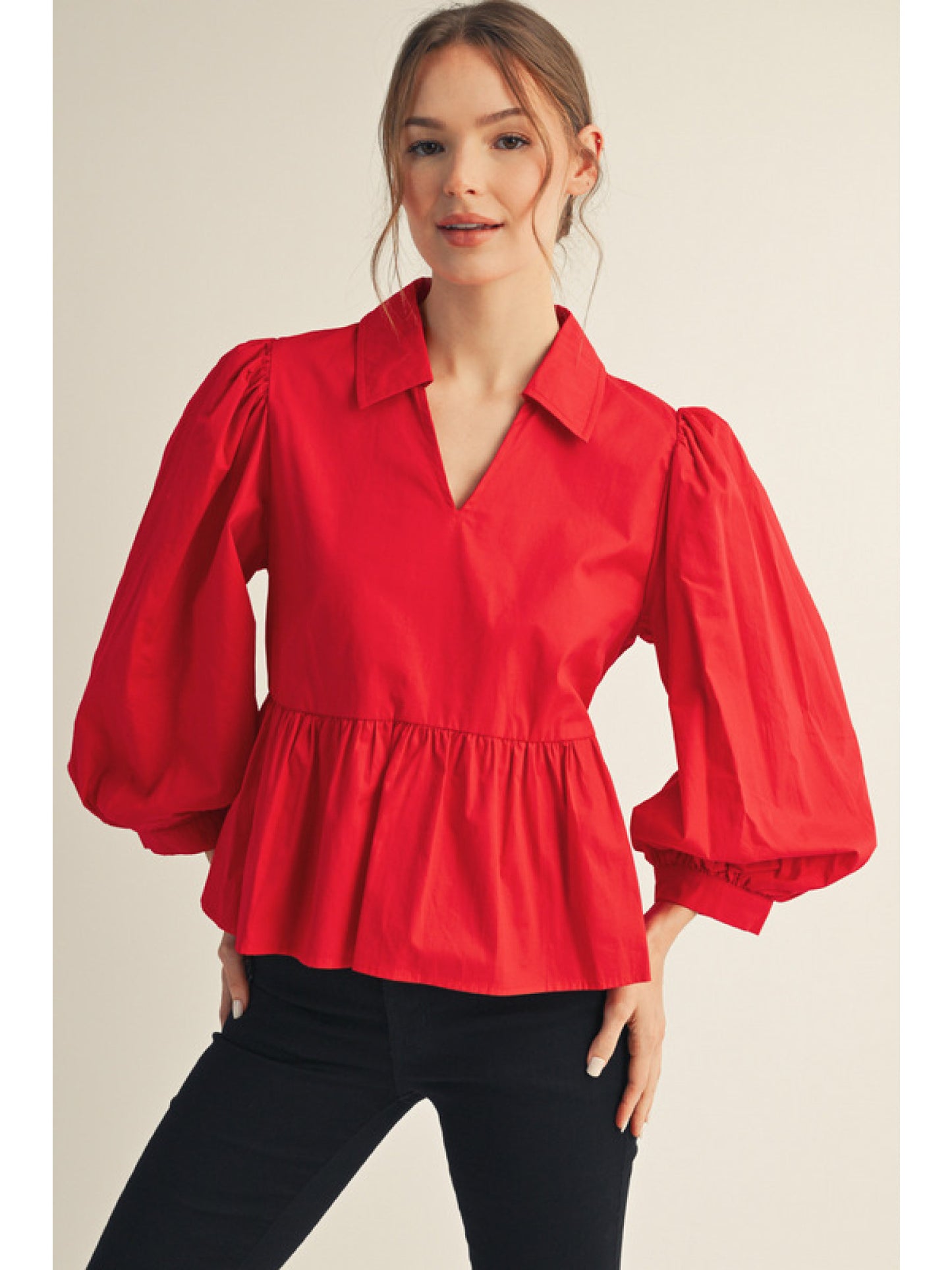 Peplum Top