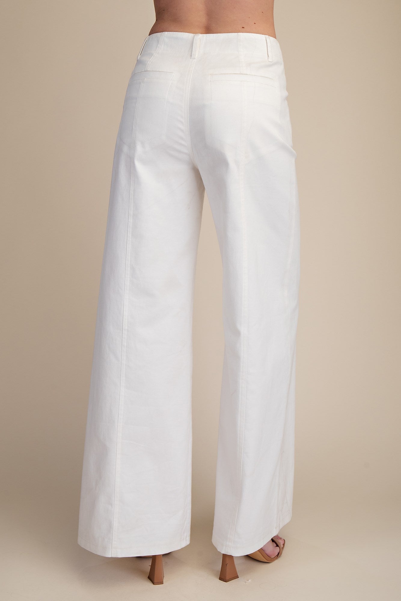 High Rise Wide Leg Pants