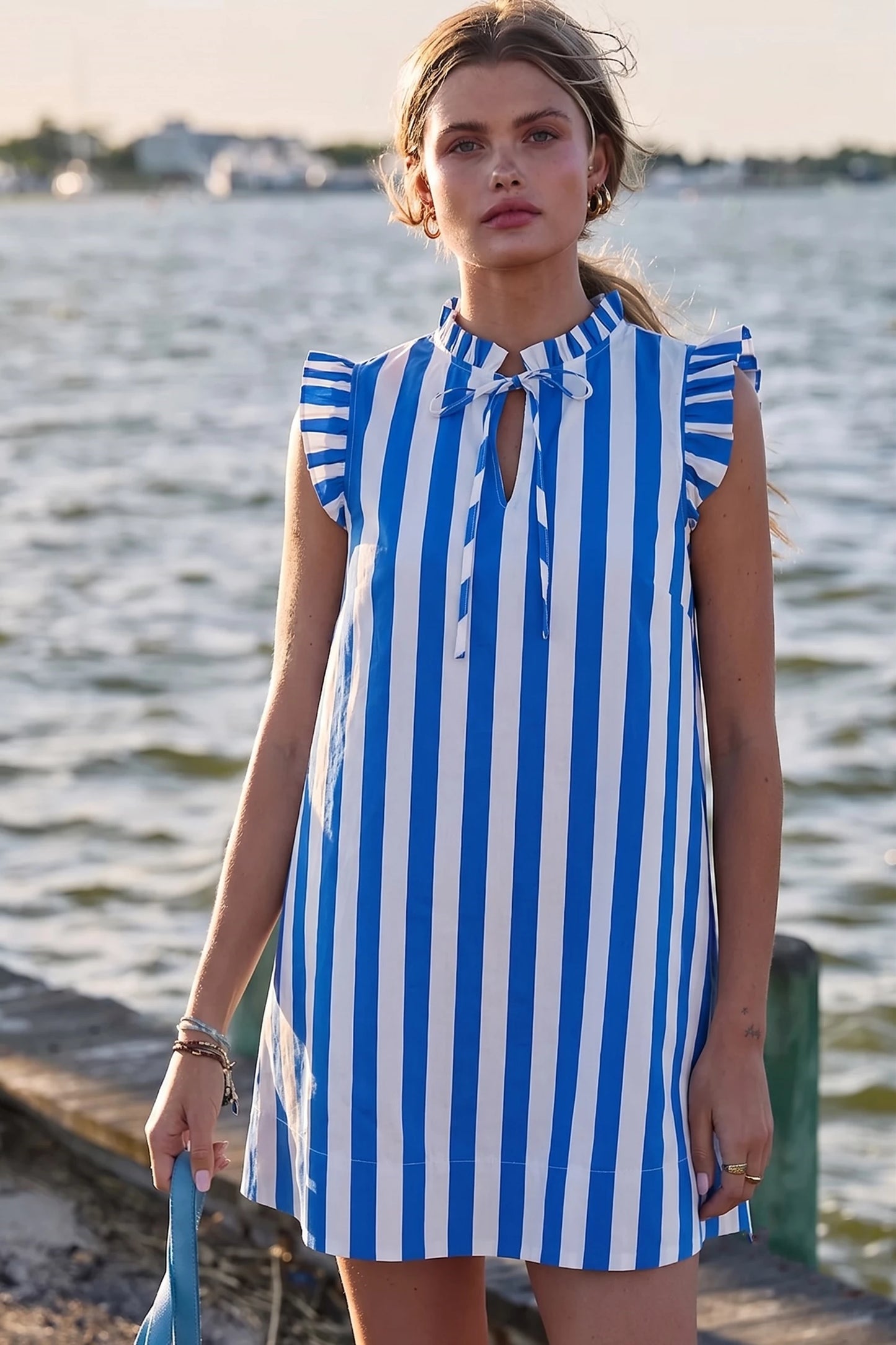 Stripe Mini Dress