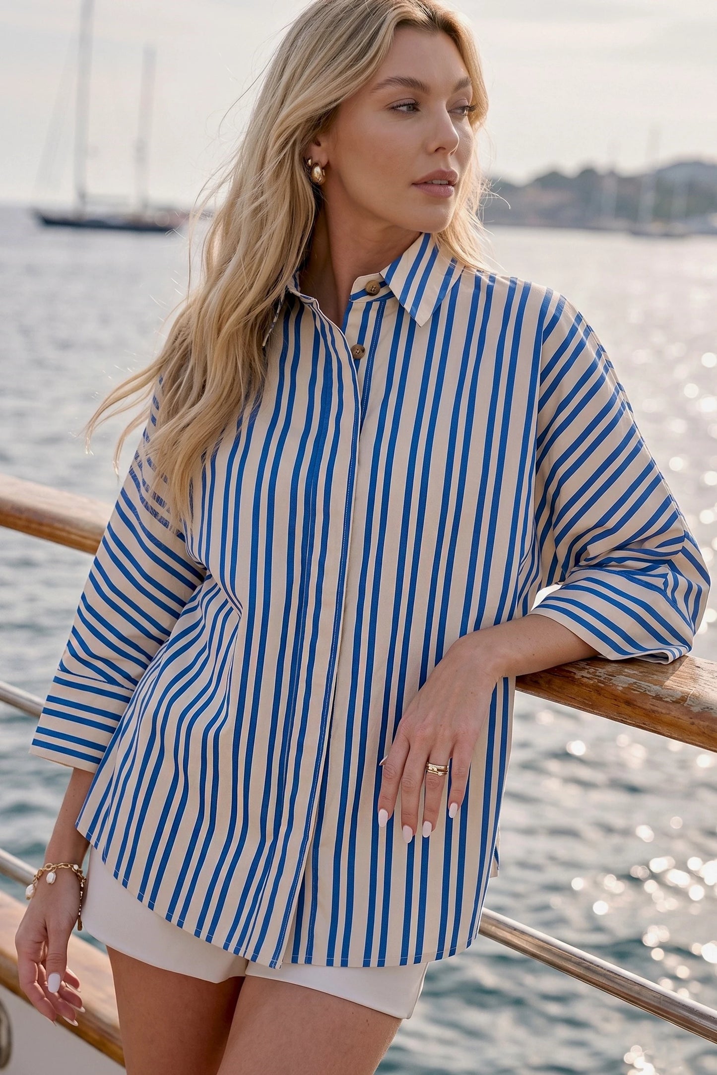 Oversize Shirt Stripe