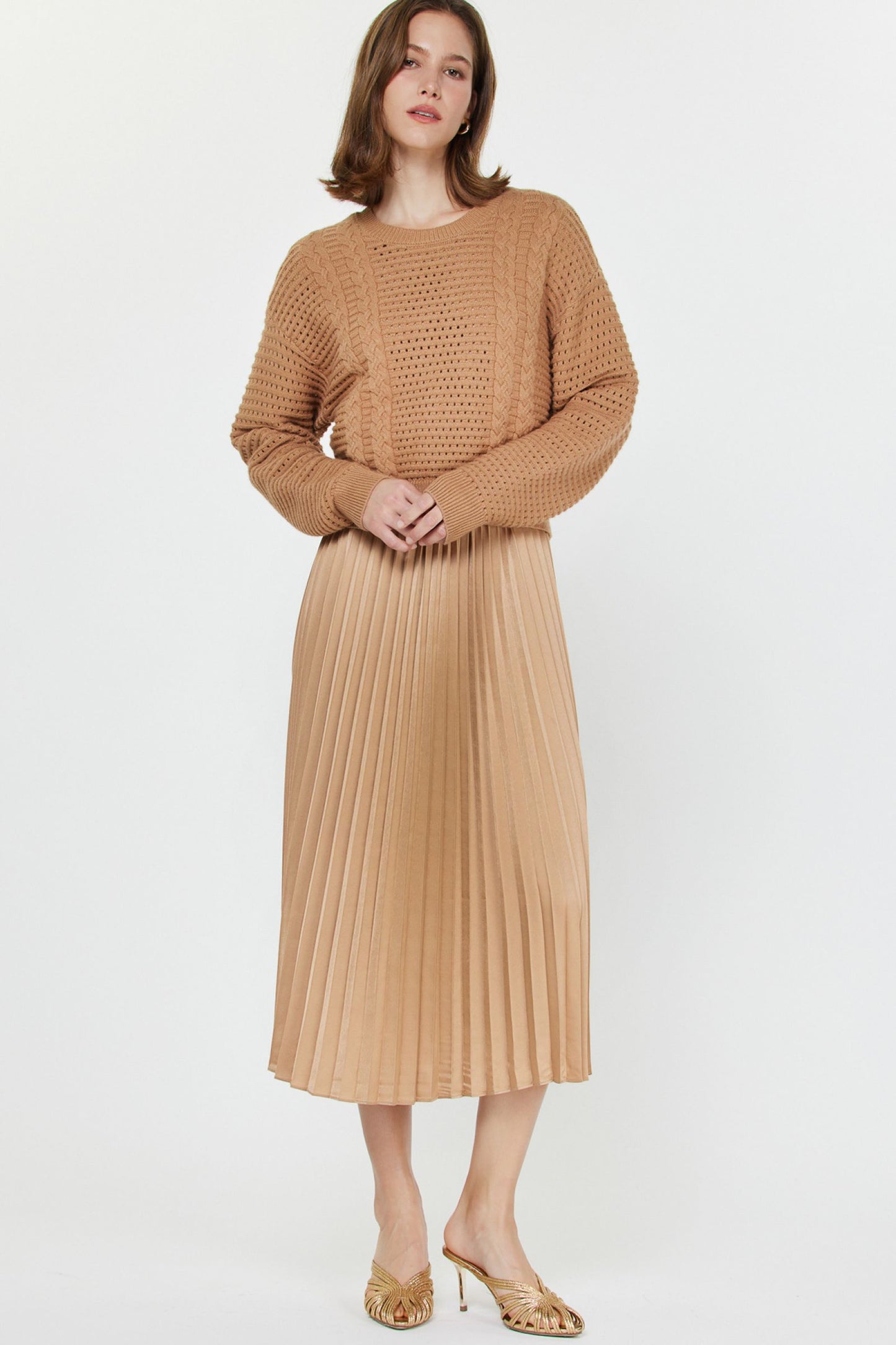 Pullover Sweater Dress Combo