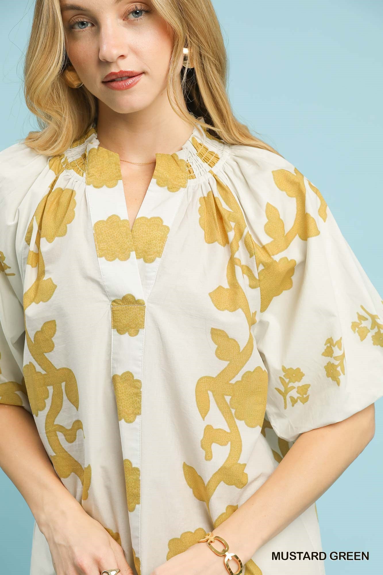 Mustard Green Top