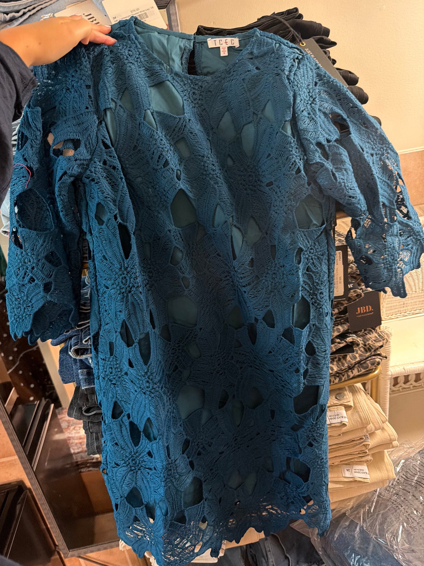 Teal Dress