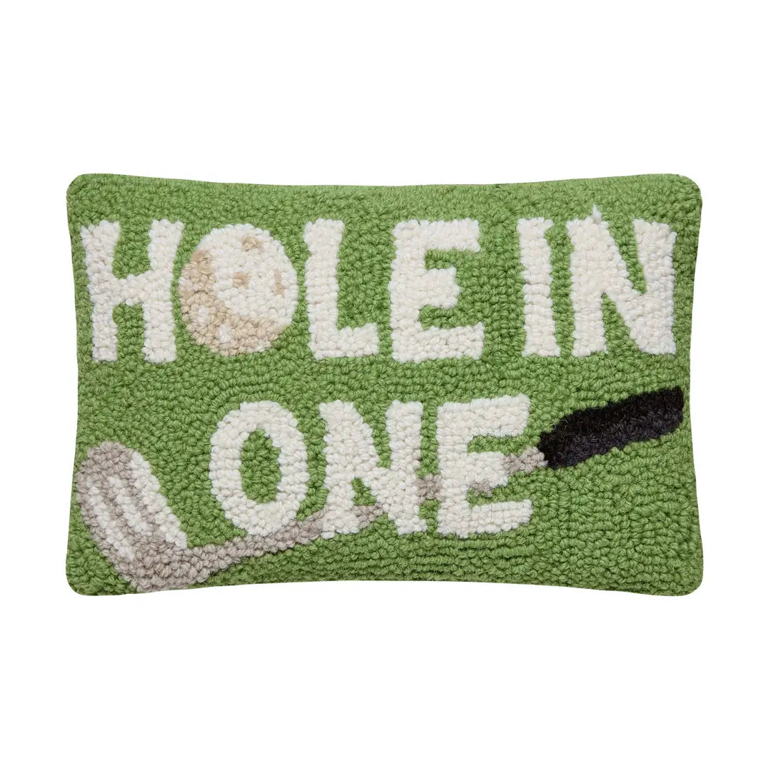 Hole in One Hook Pillow