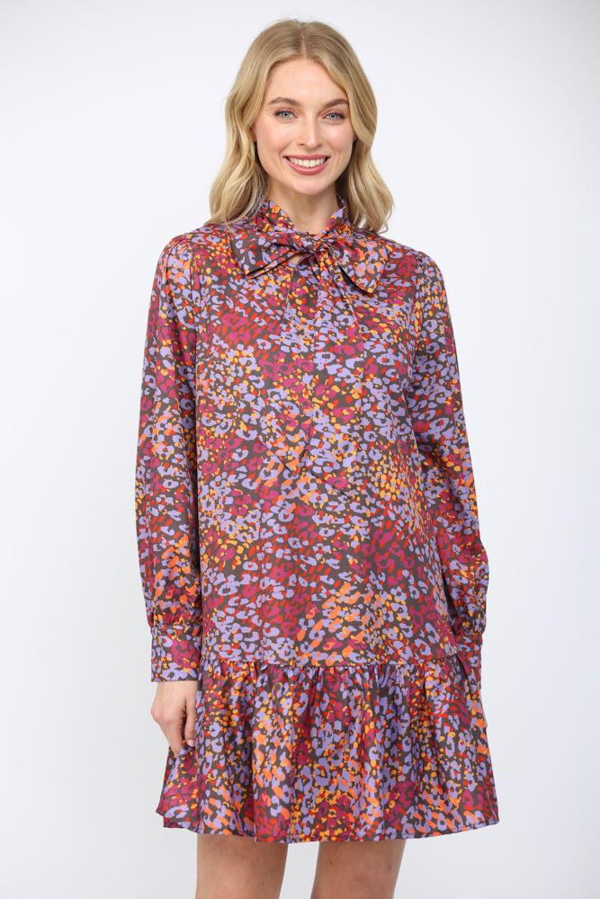 Brown Multi Dress