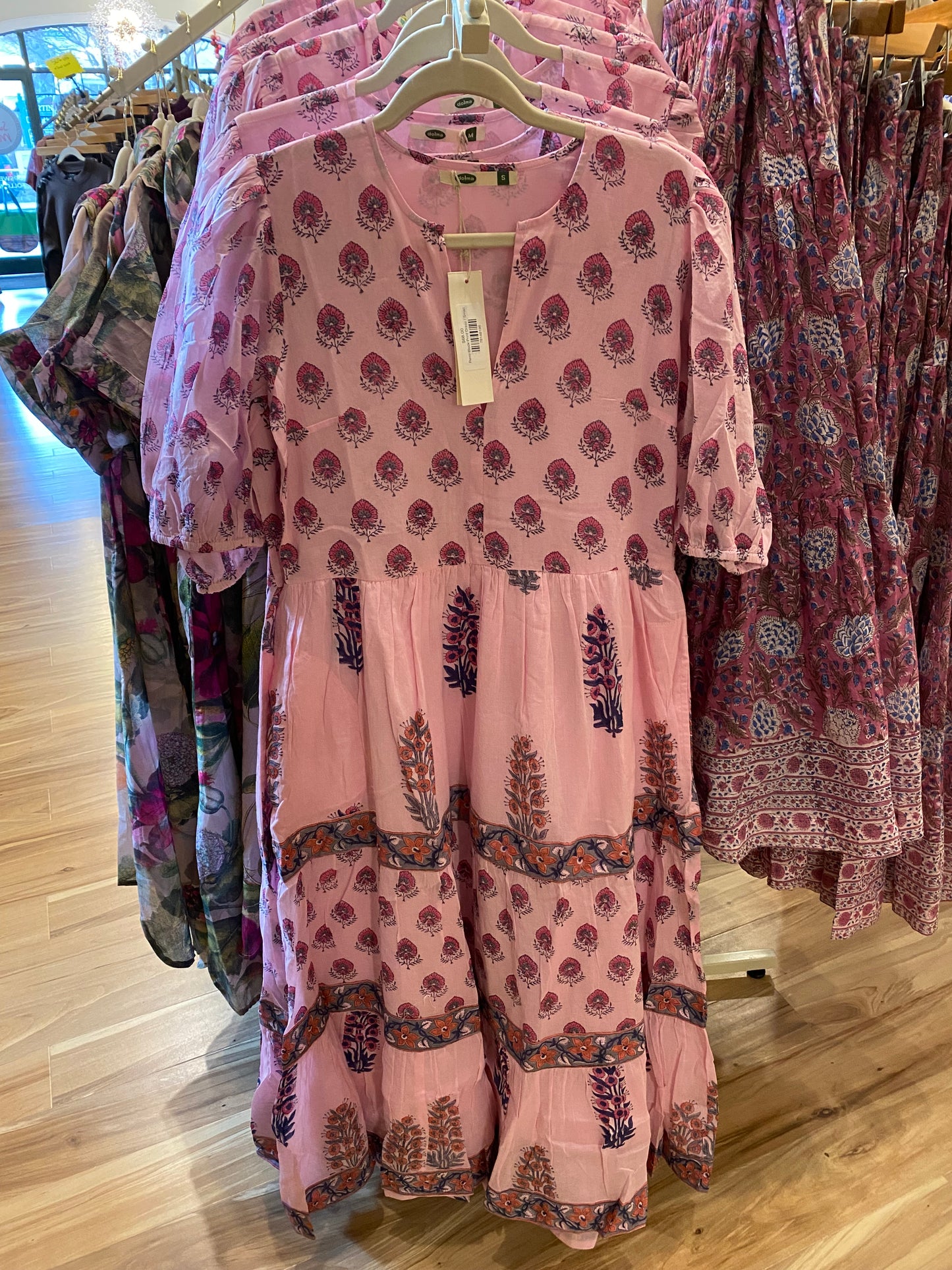 Remi Block Print Dress