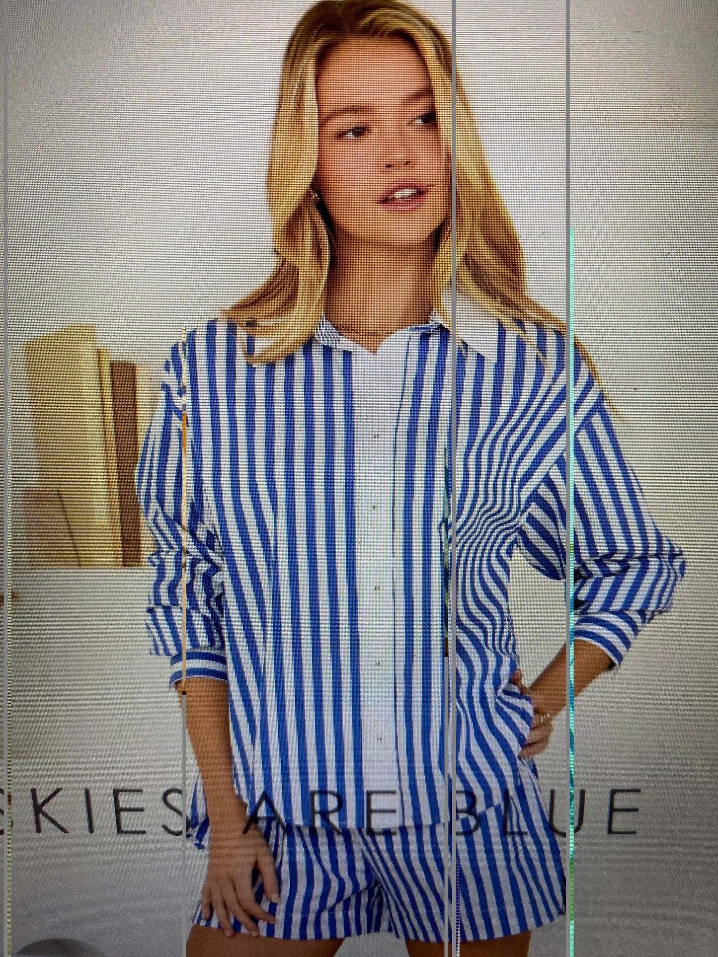 Stripe Poplin Shirt