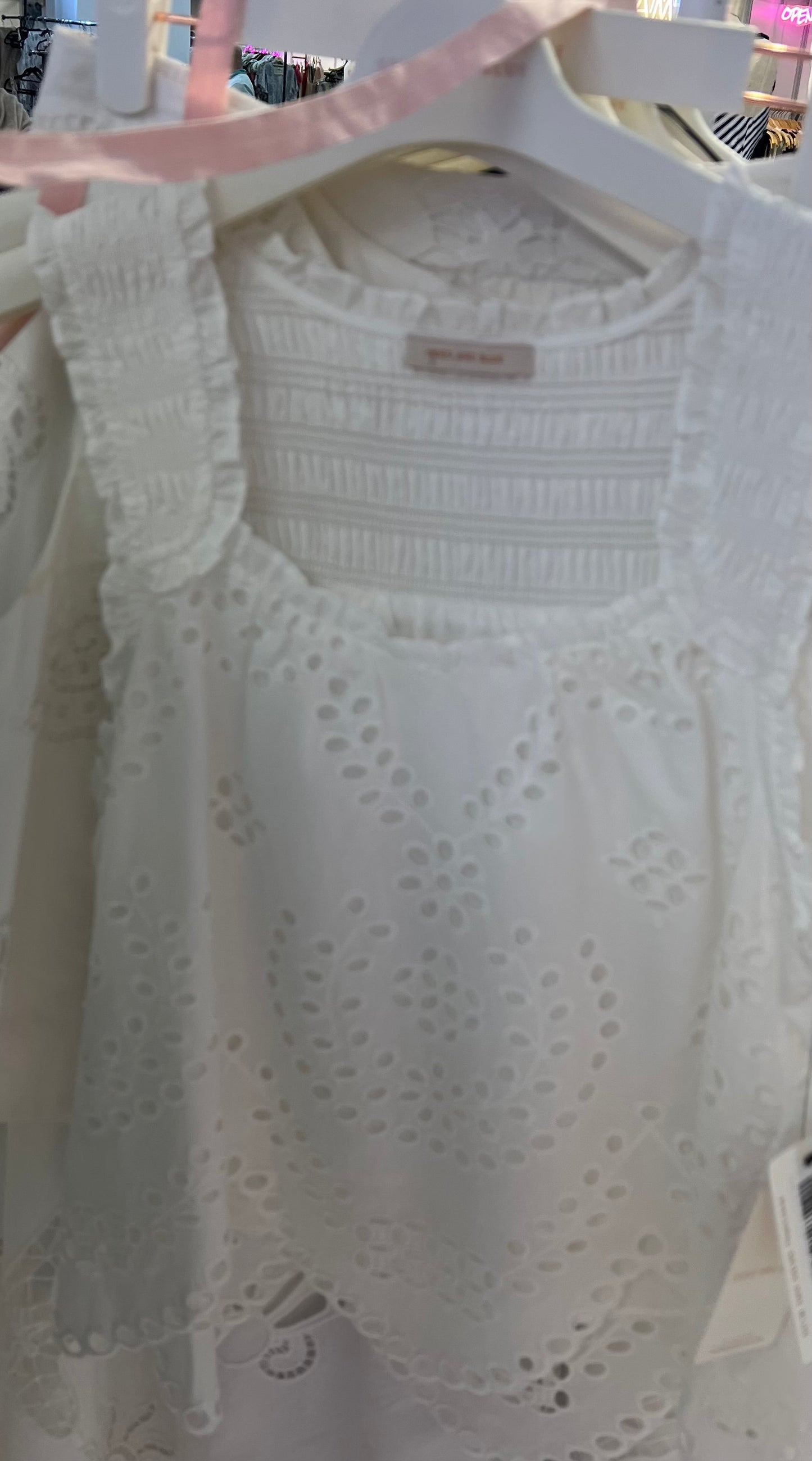 Scalloped Hem Top