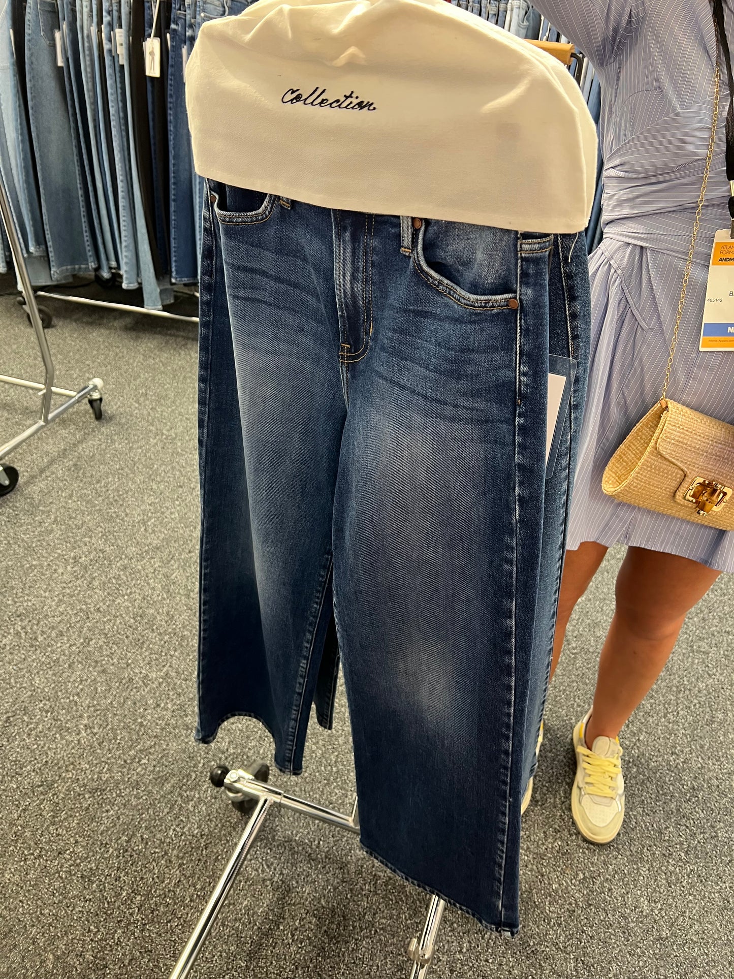 Dark Denim Wide Leg
