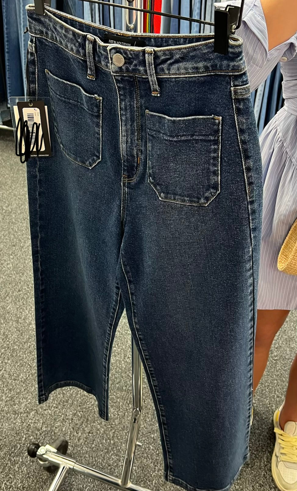 Patch Pocket Wide Leg