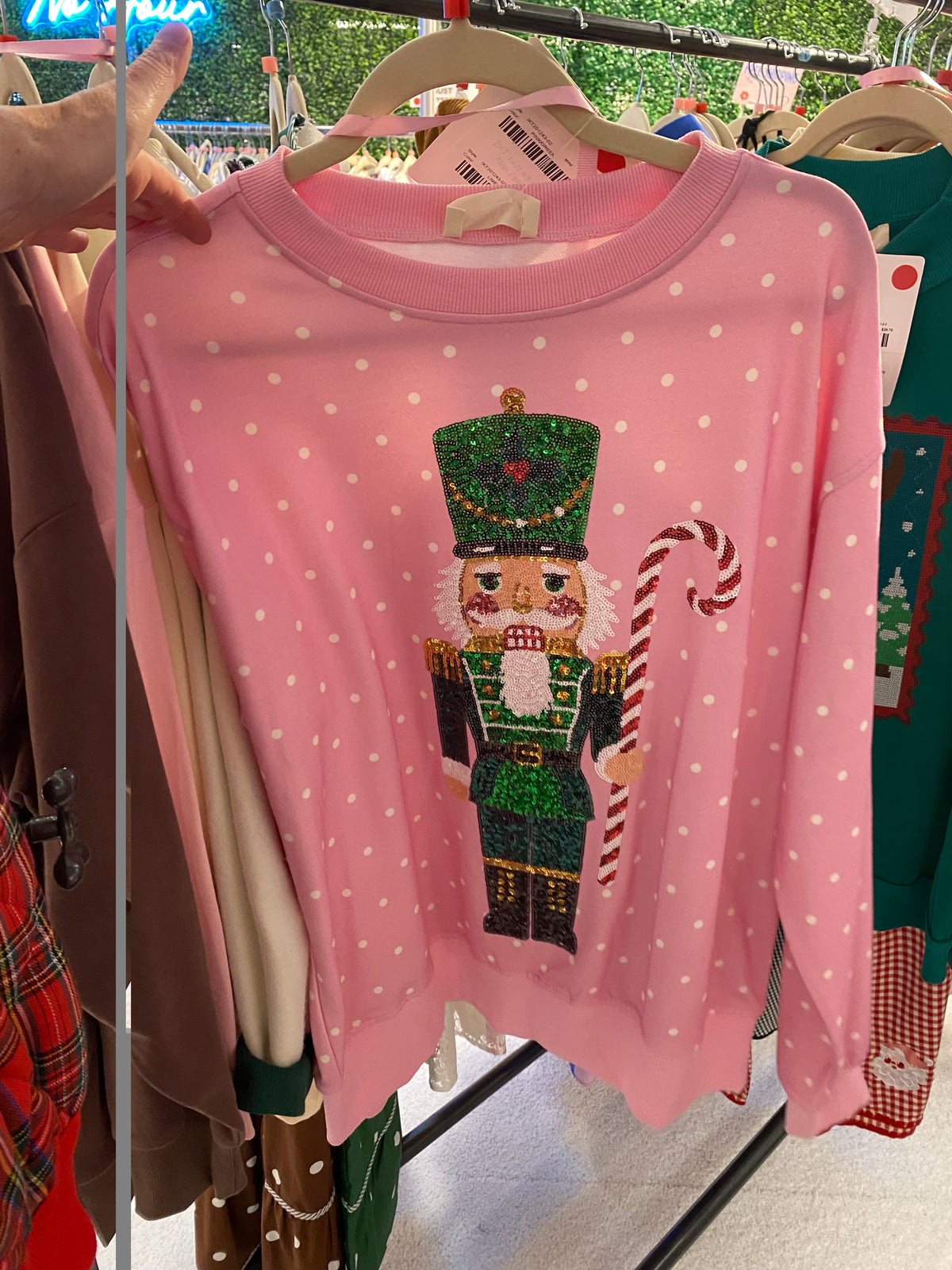 Nutcracker Sequin Sweatshirt