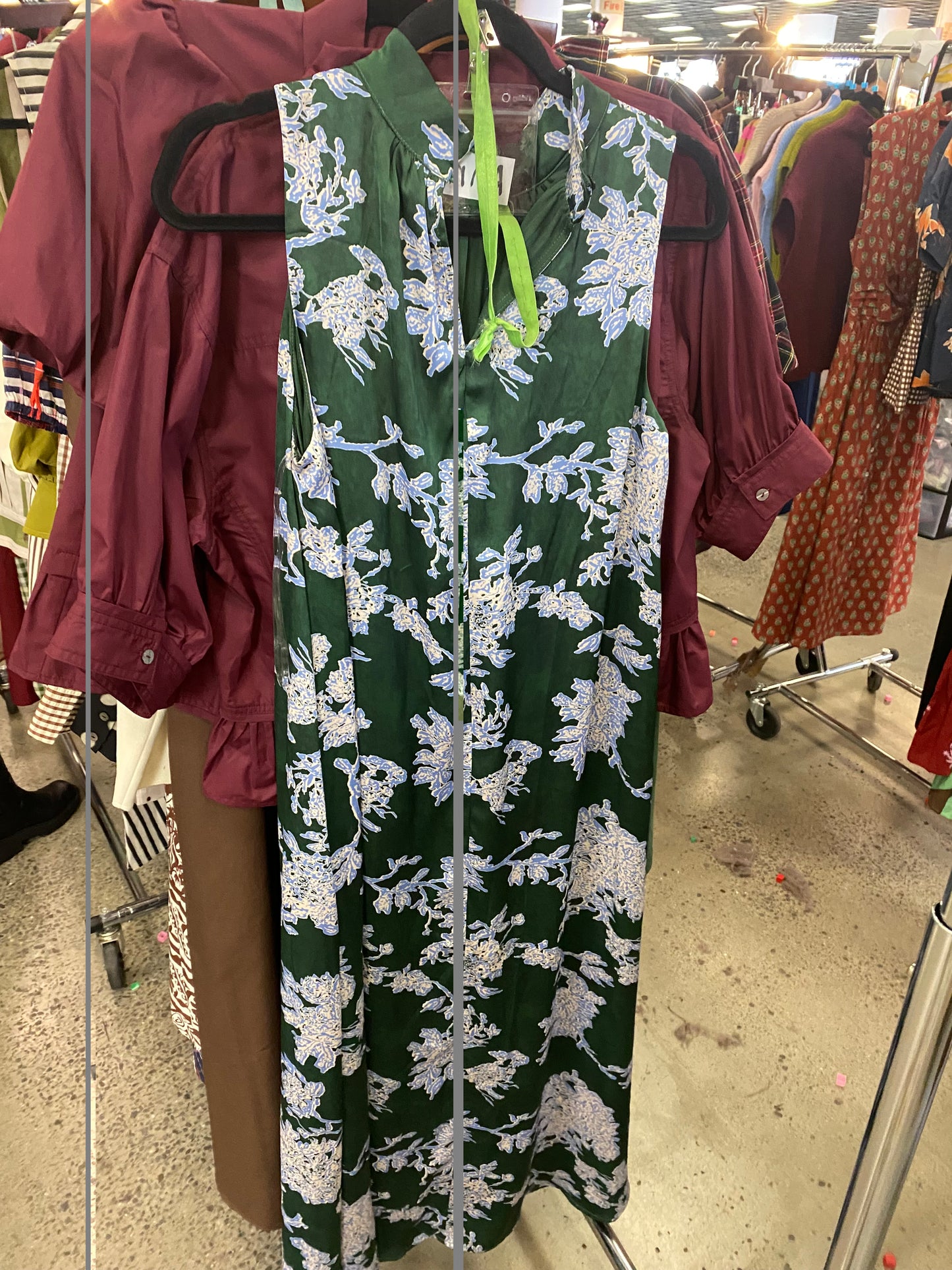 Hunter Grn/Blue Dress