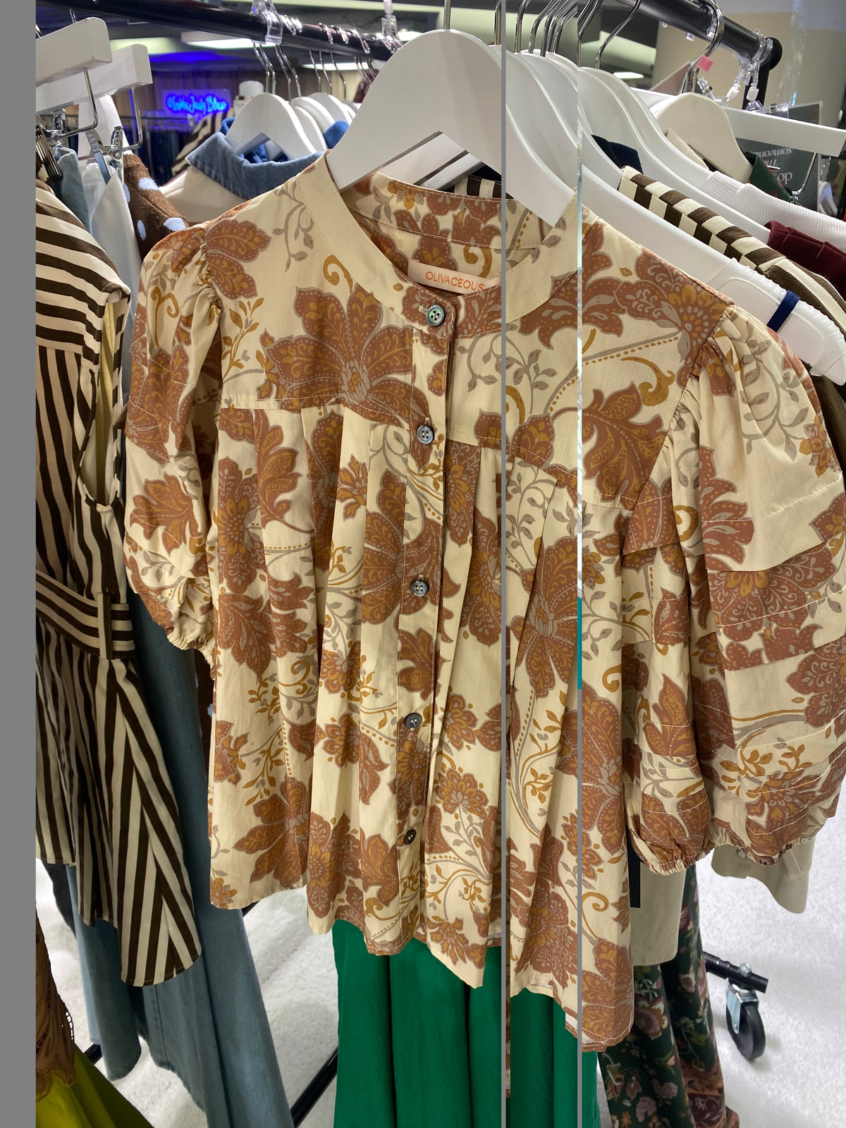 Natural Rust Top