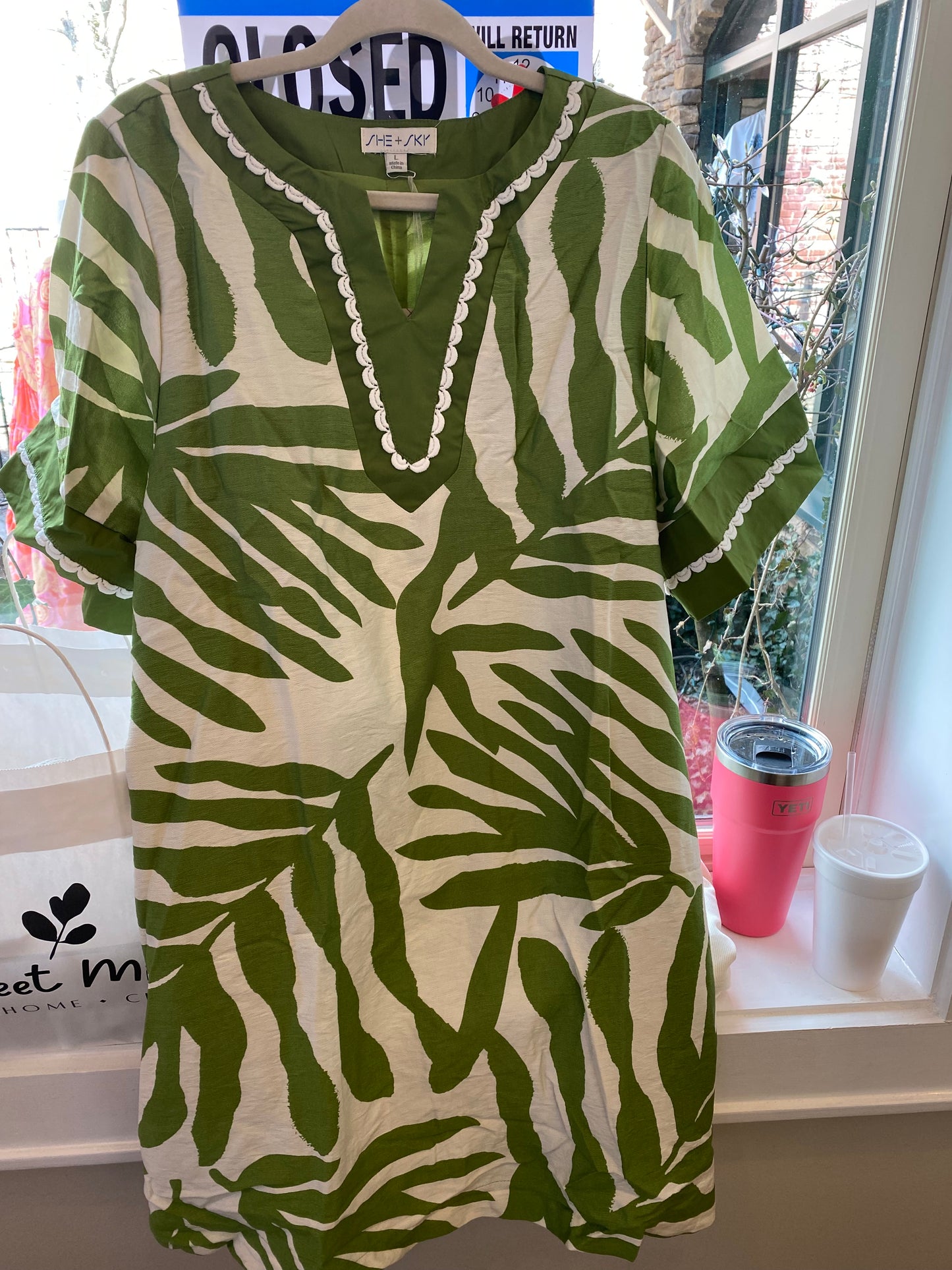 Lime Green Dress