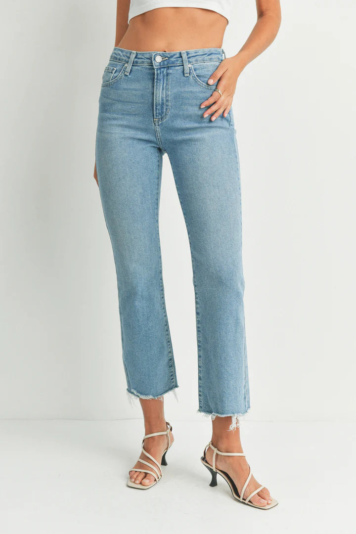 Vintage Cropped Flare - Lt. Denim