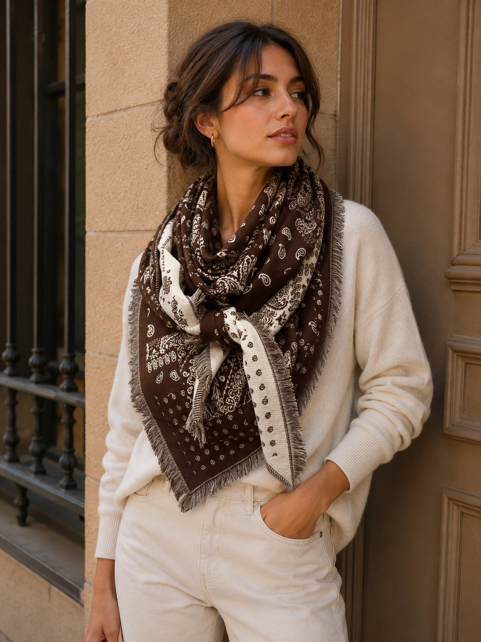 Double Sided 2 in 1 Paisley