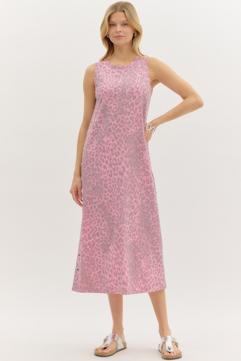 Leopard Pattern Jersey Knit