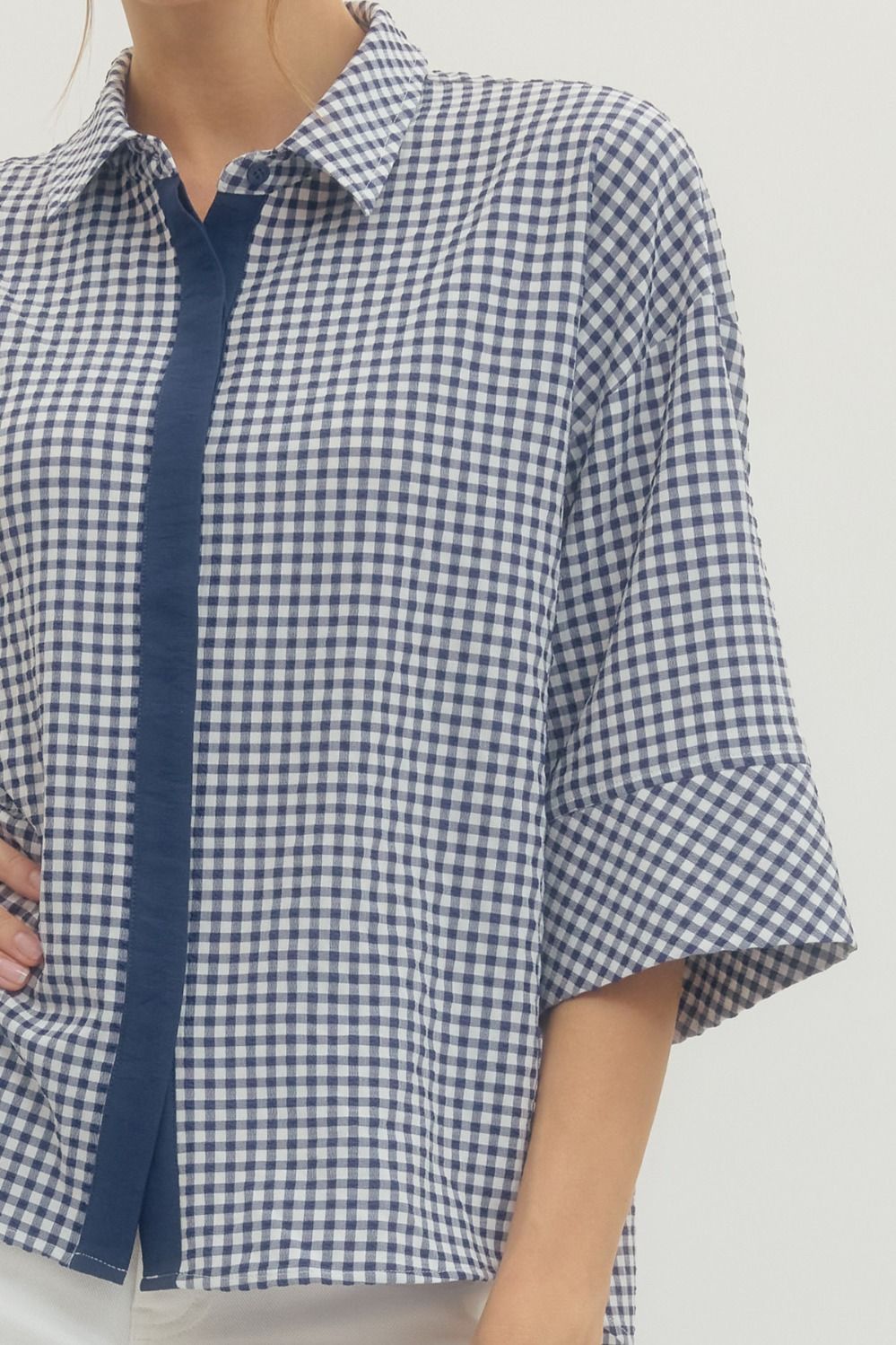 Betty Gingham Top