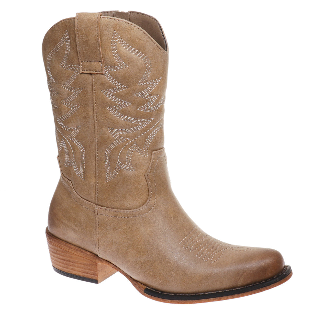 Taupe Cowgirl Boots