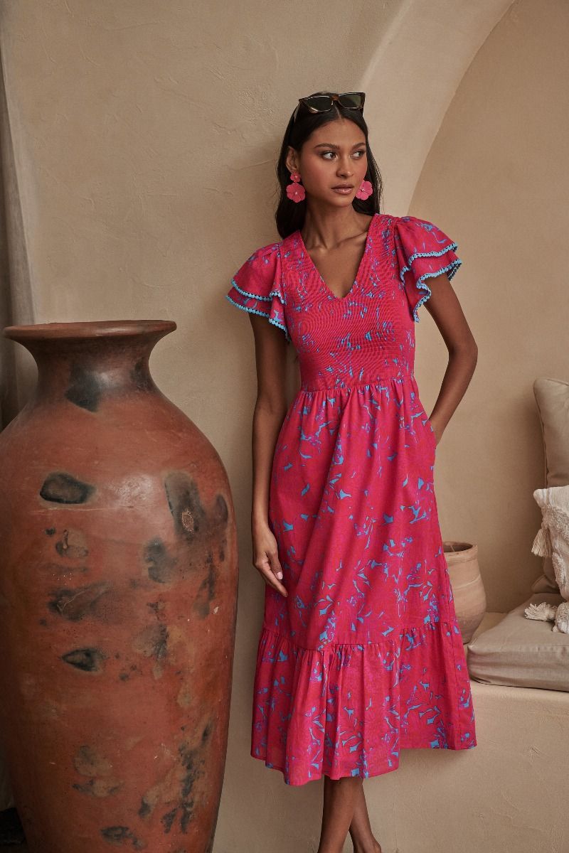 Delina Midi Dress