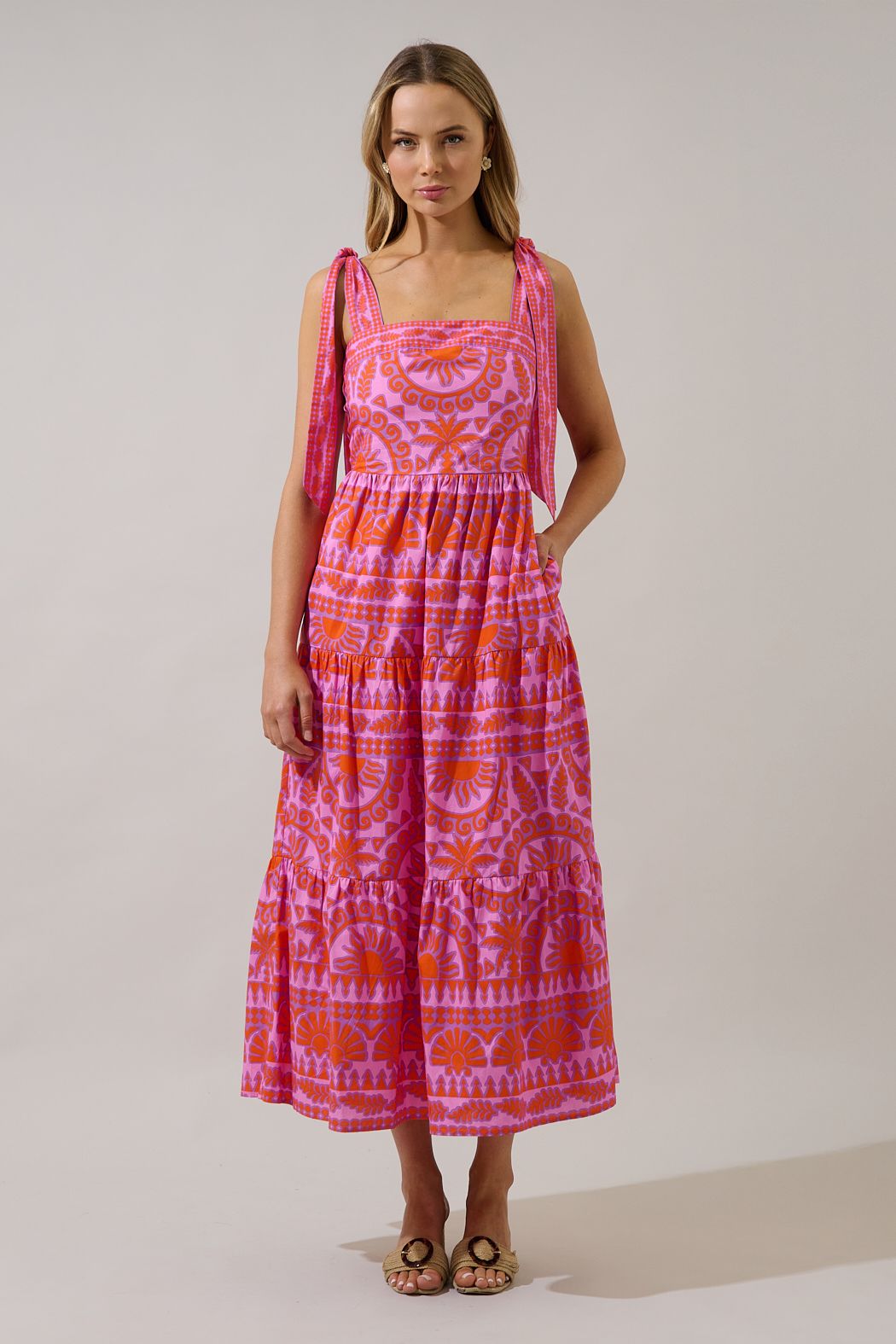 Tropical Emely Maxi Dress
