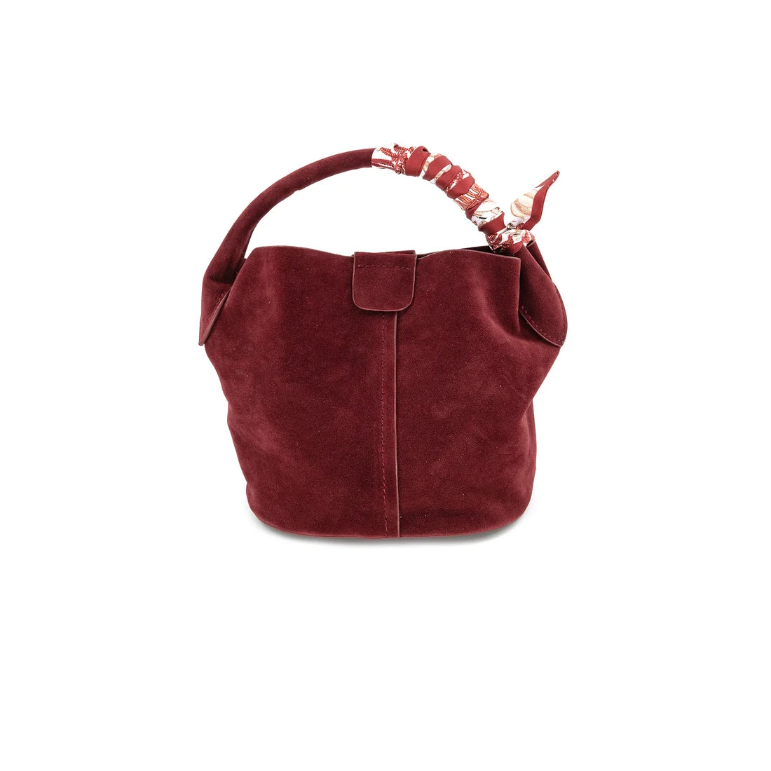 Suede Bucket Bag