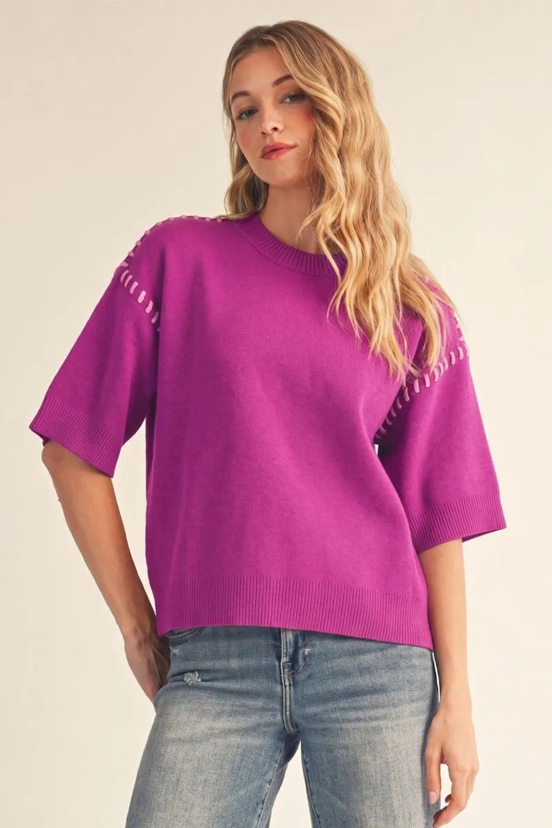 Stitch Detail Sweater
