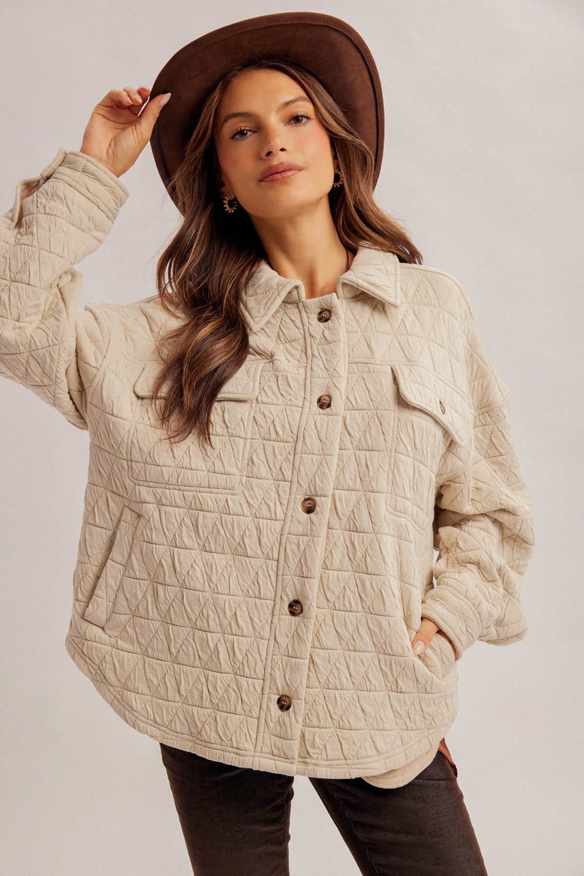 Quilted Shacket