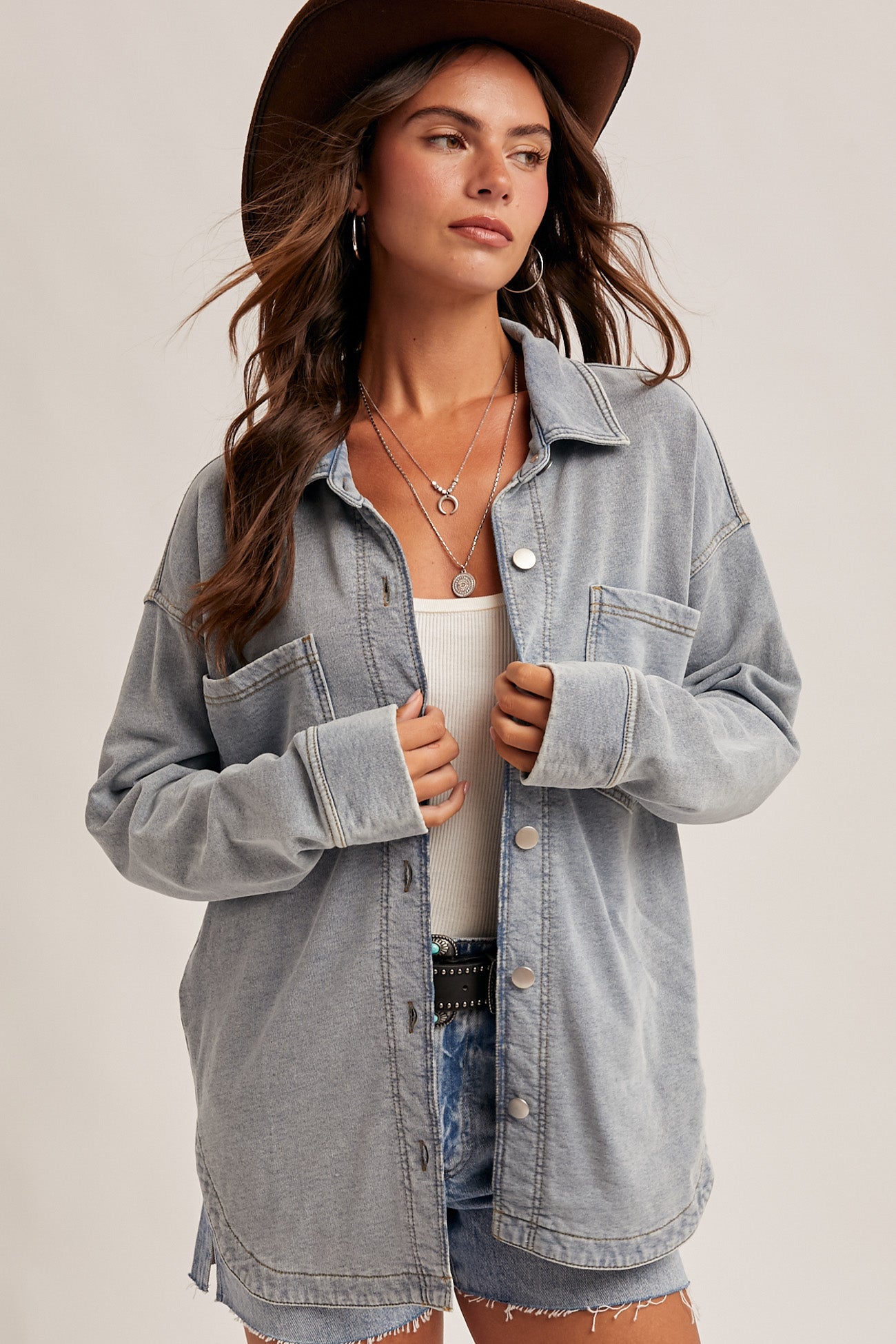 Denim Shacket