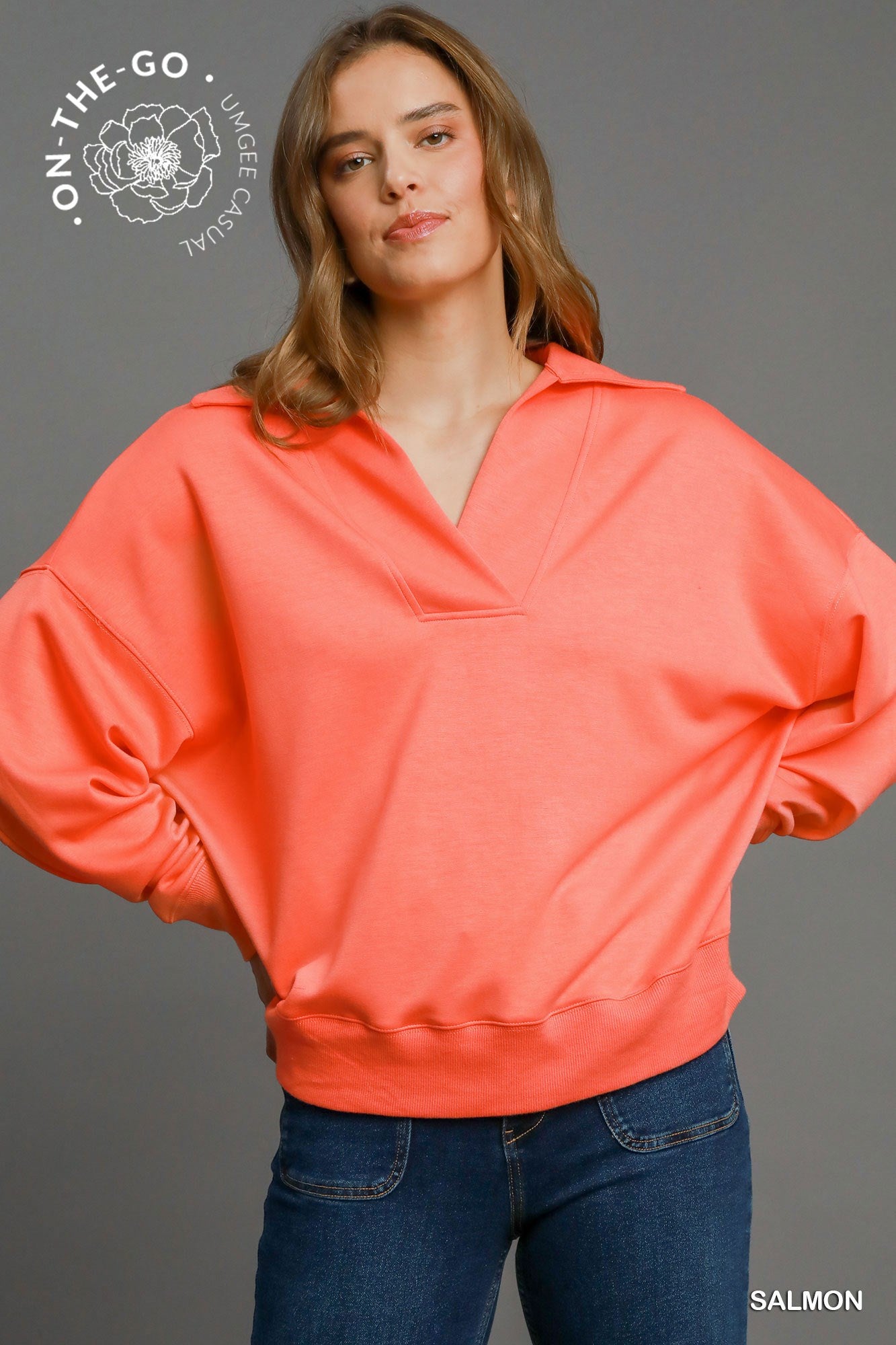 Salmon Pullover