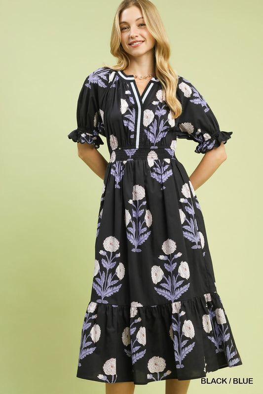 Black/Blue Dress