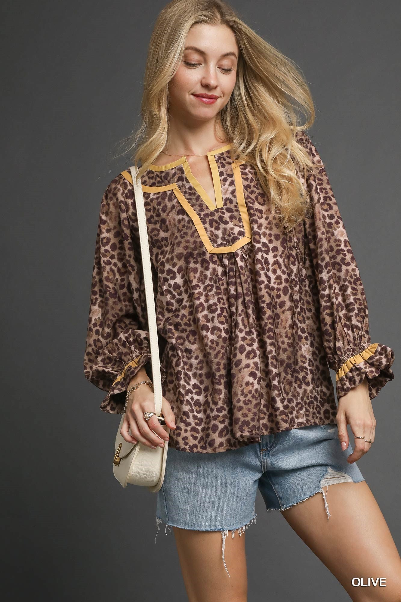 Leopard Print Top