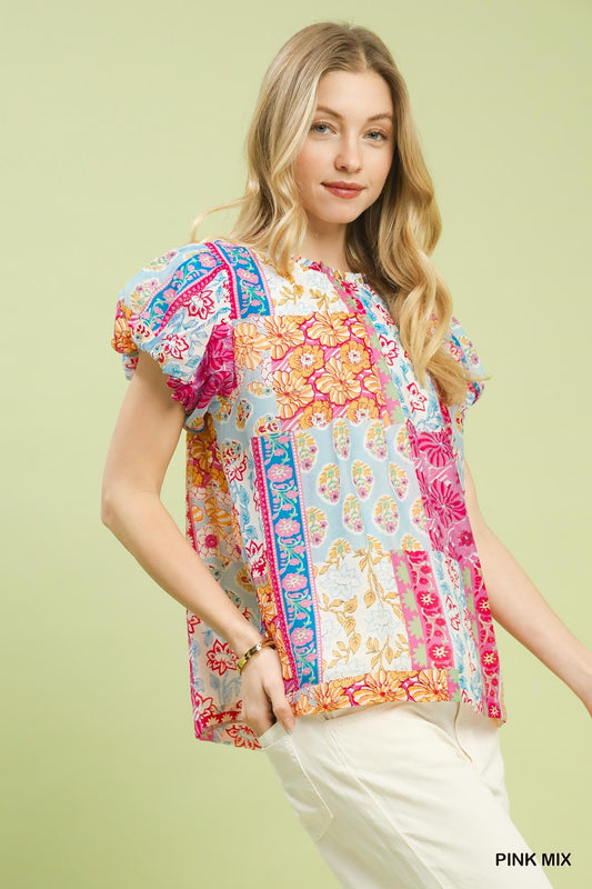 Print Mix Top
