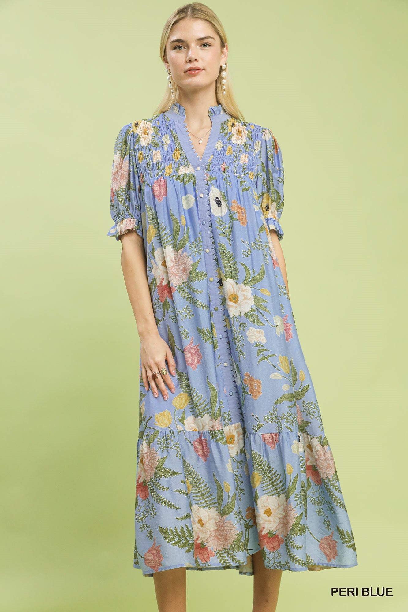 Peri Blue Dress