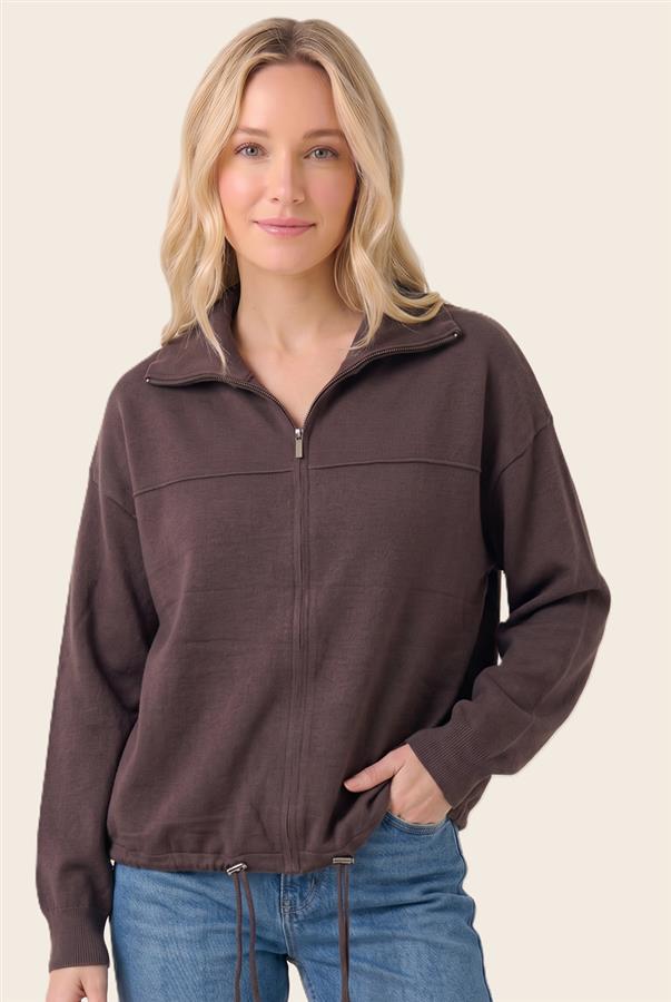 Zip Sweater Jacket