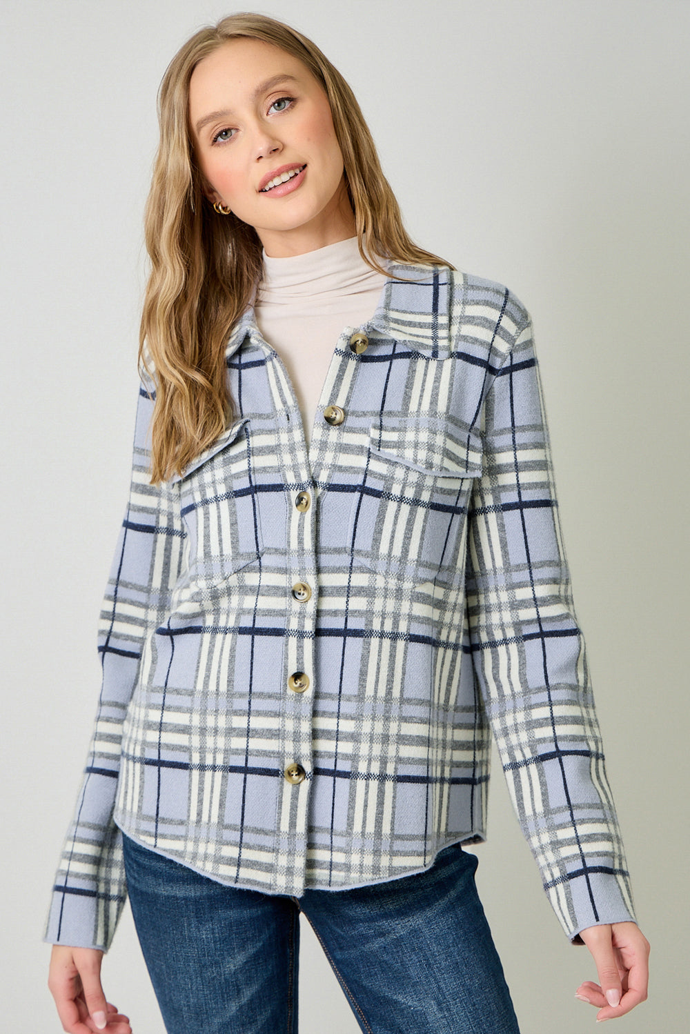 Check Patterned Jacket