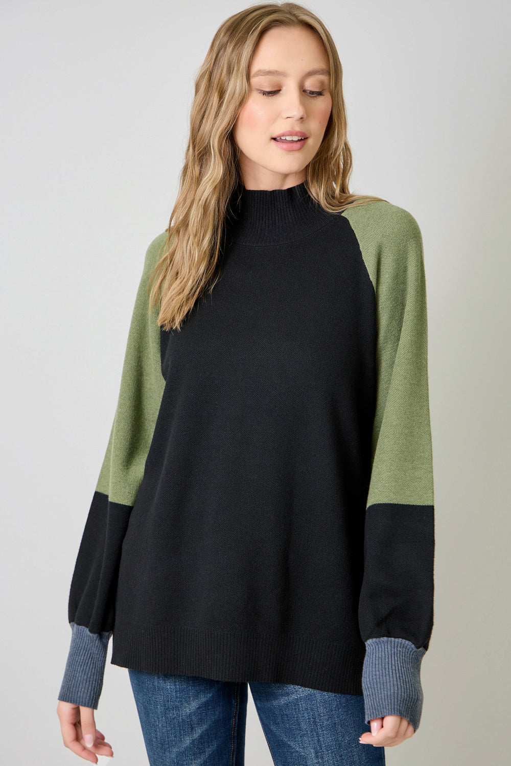 Color Block Sweater