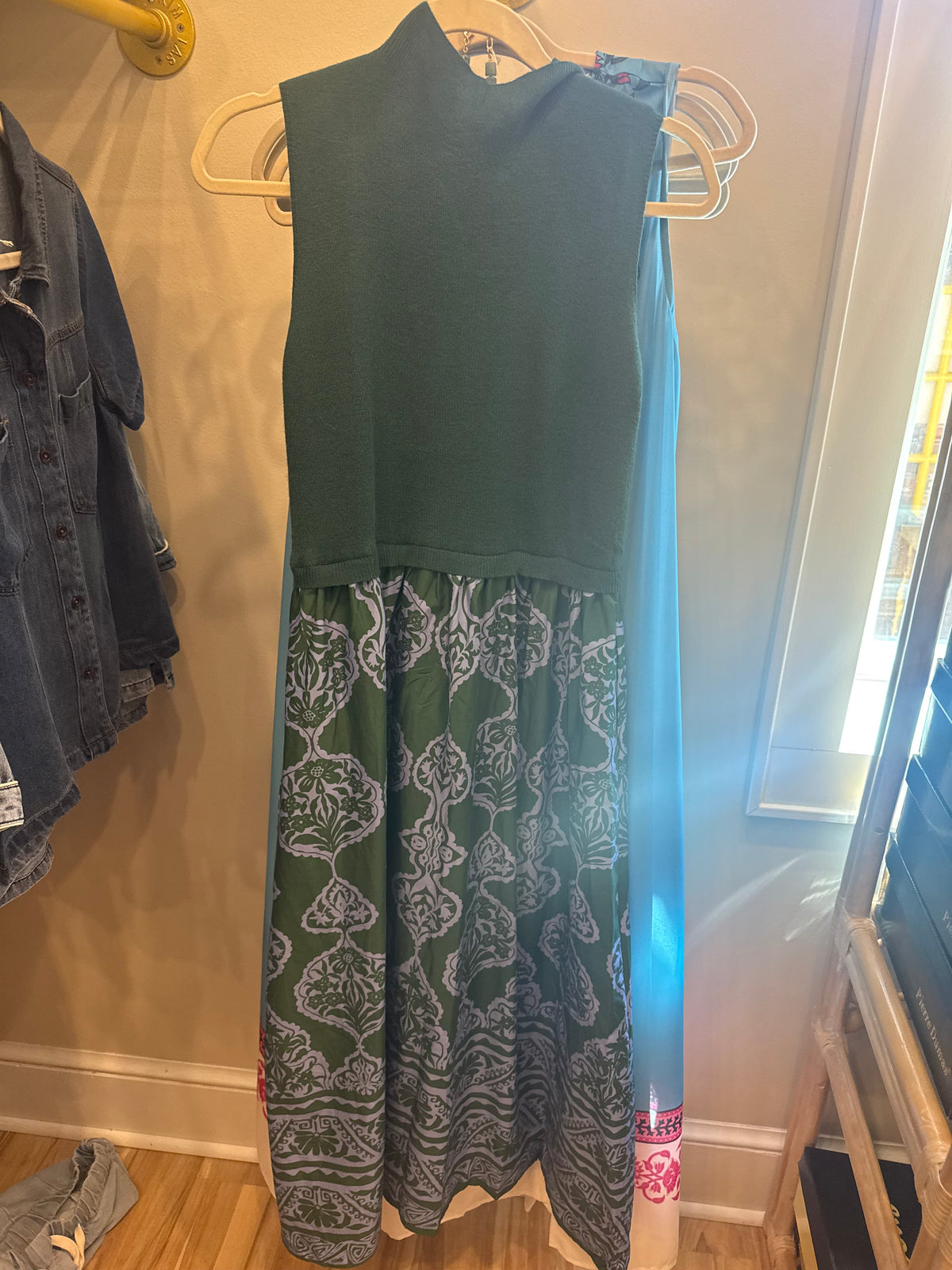 Ornamental Slvless Dress