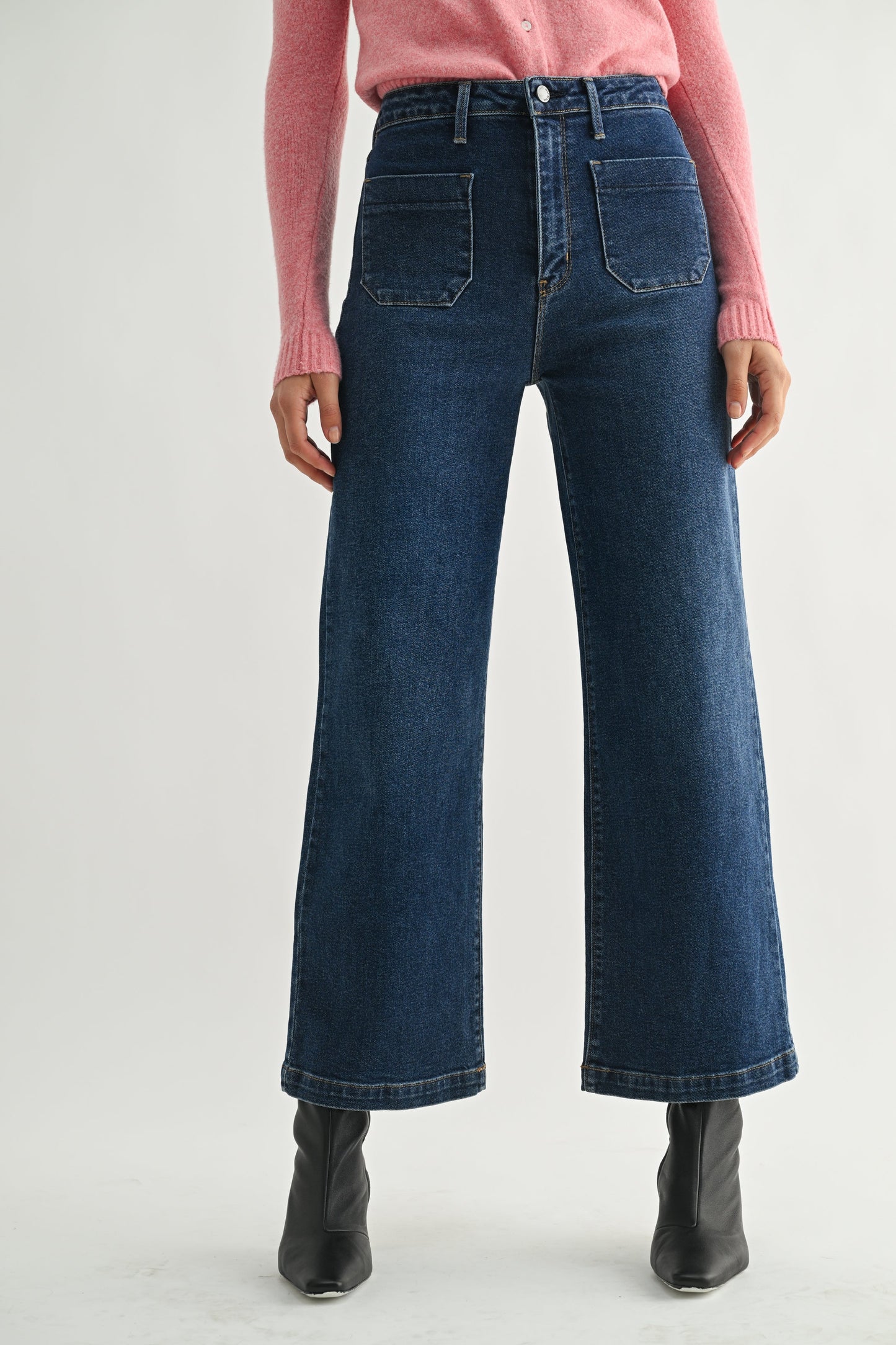 Dk Denim - Patch Pocket Wide Leg
