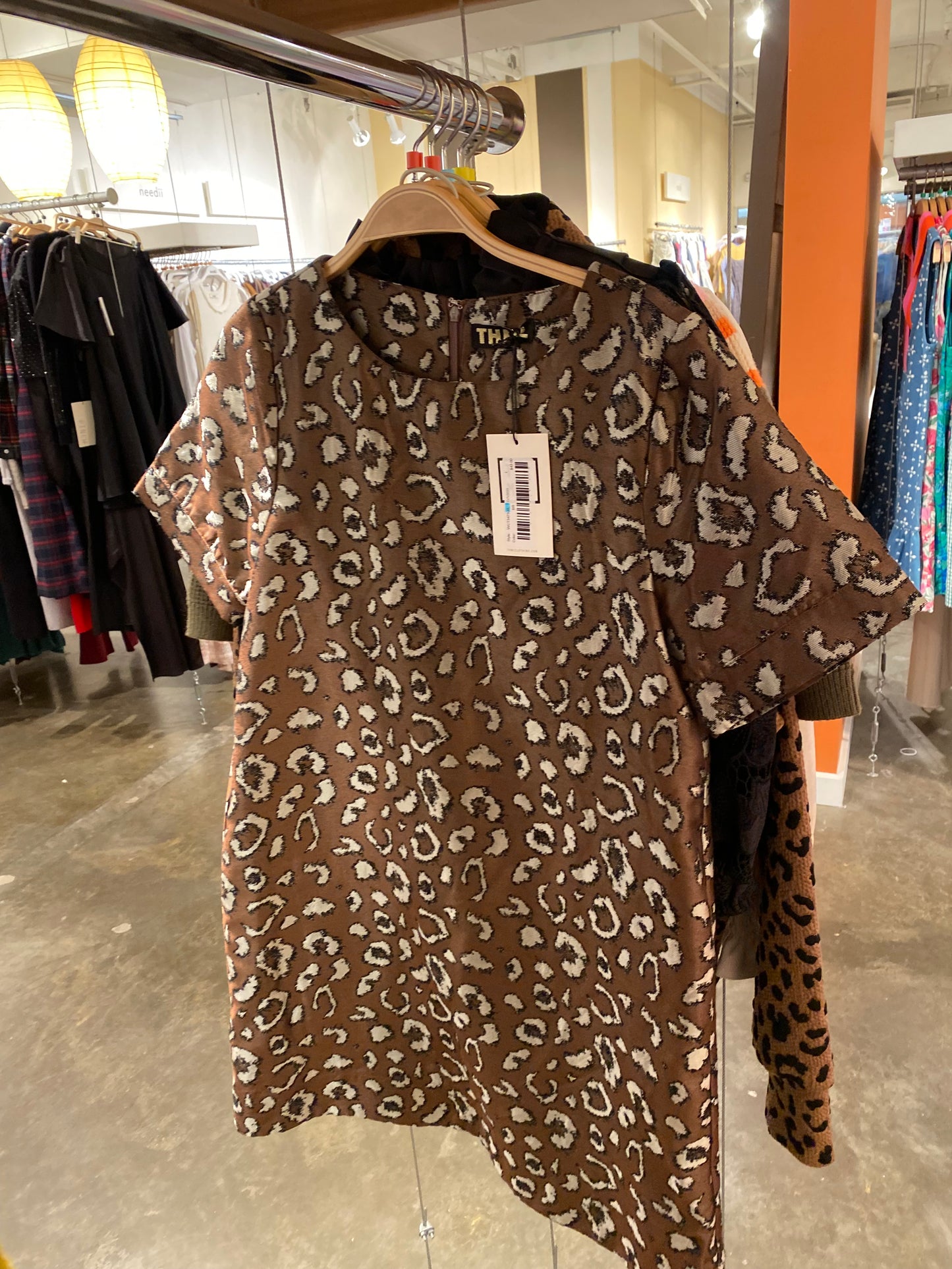 SS Leopard Print Dress