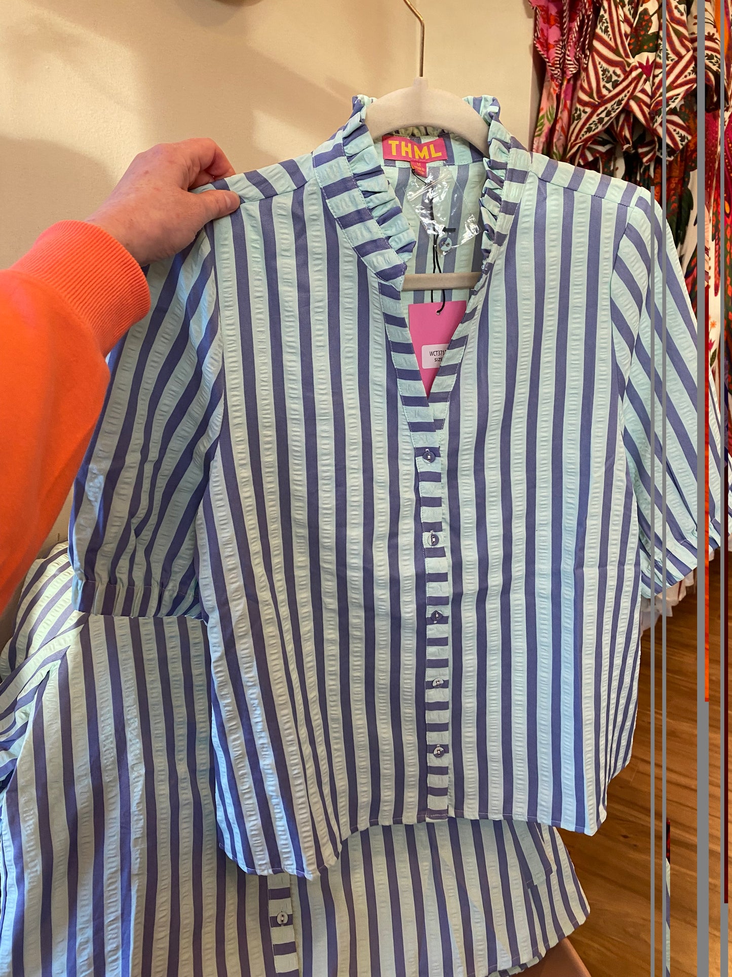 SS Striped Button Down