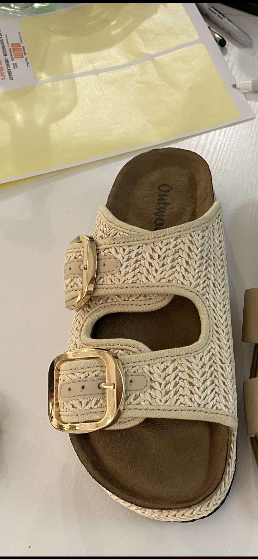 Natural Birk Sandal