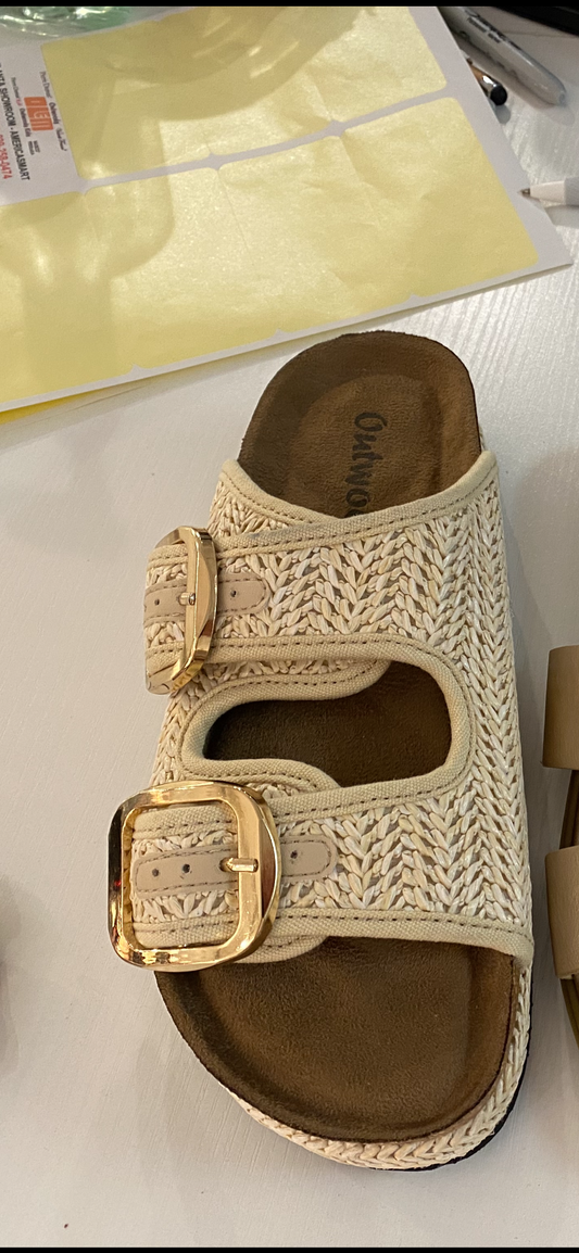 Natural Birk Sandal