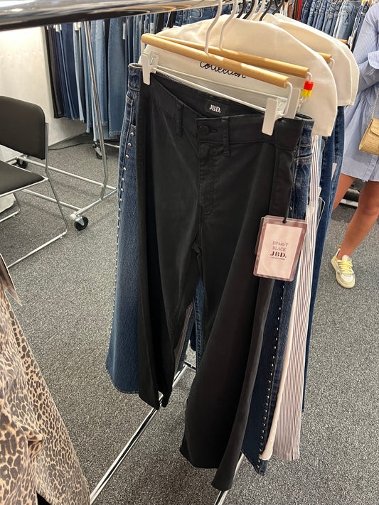 Black Stretch Twill Trouser