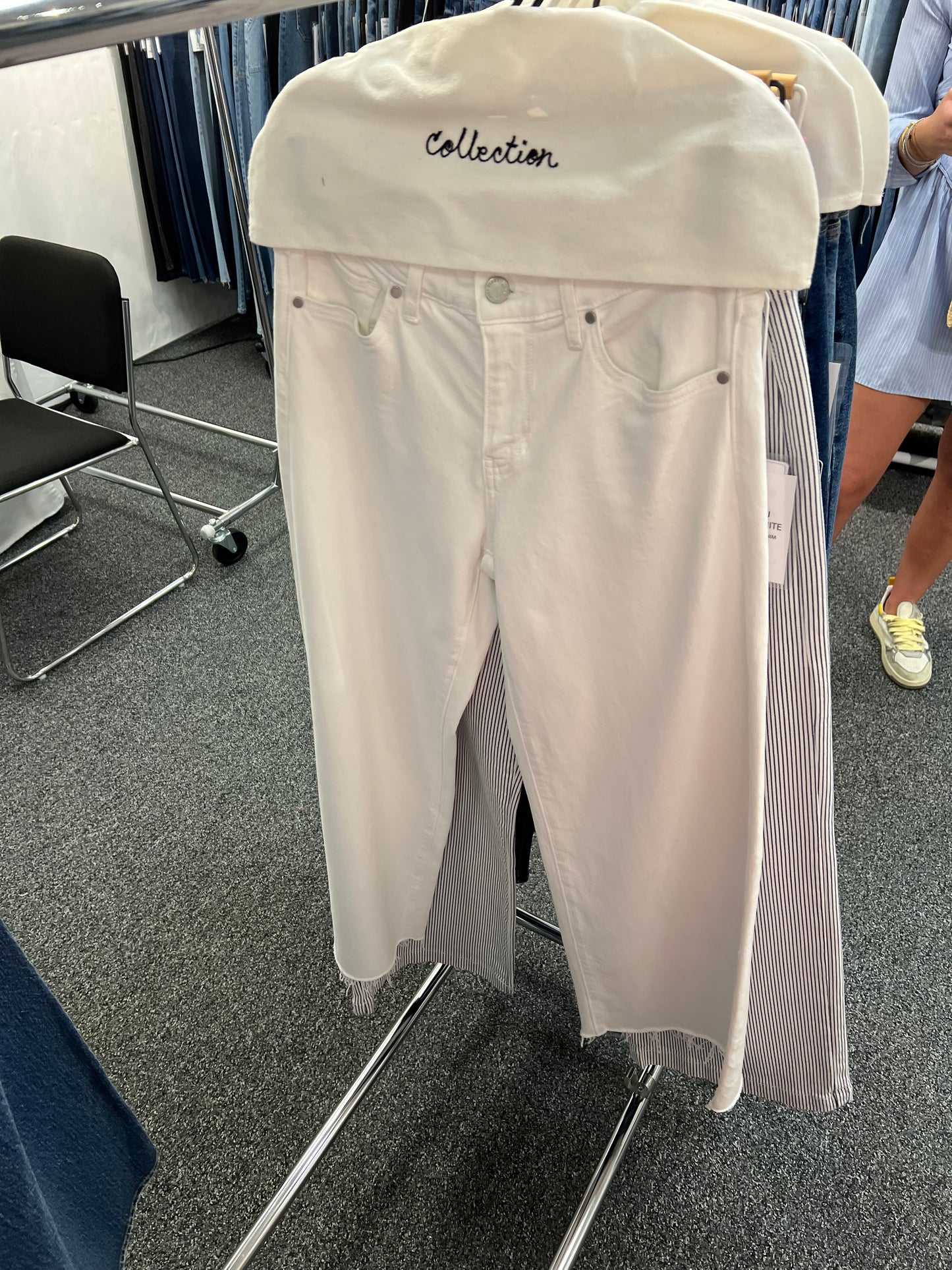 White Wide Leg