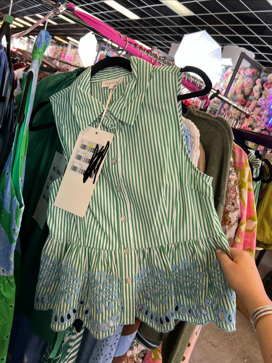 Green/Blue Top