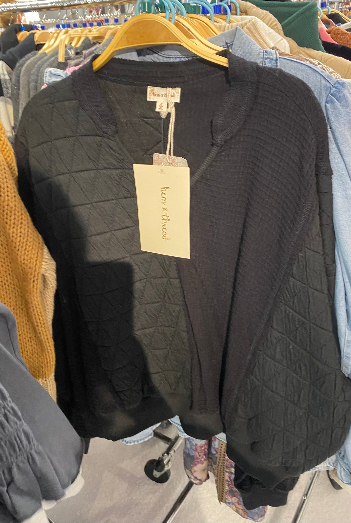 Boxy Waffle Quilted Top