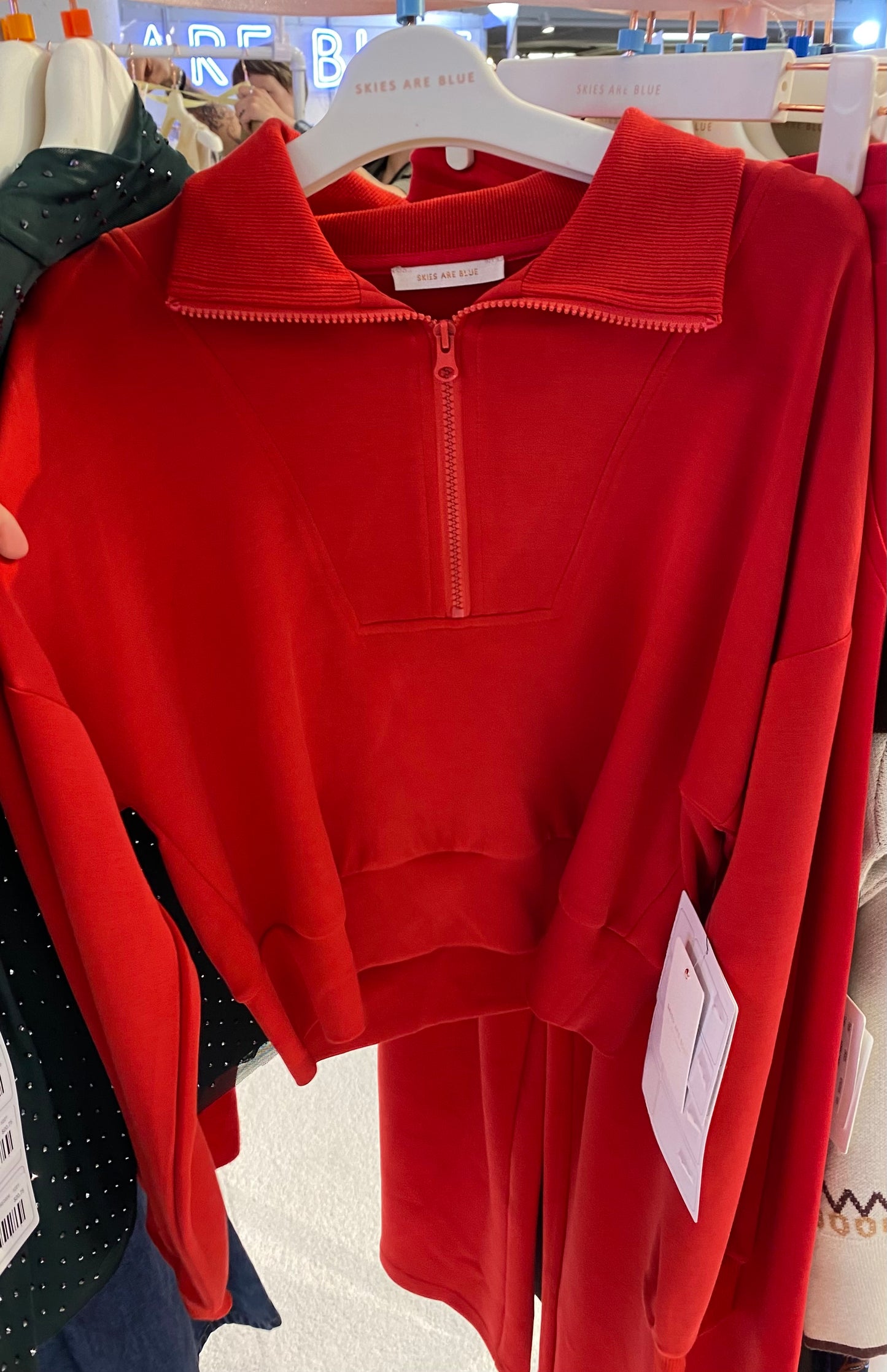 Modal Half Zip SET