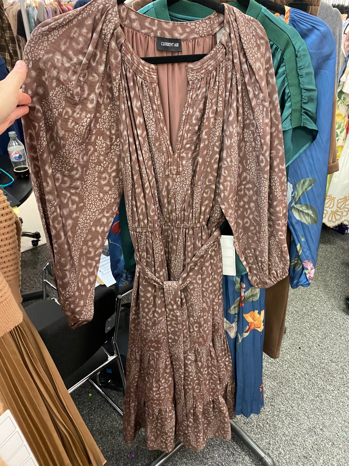 Mauve Brown Dress