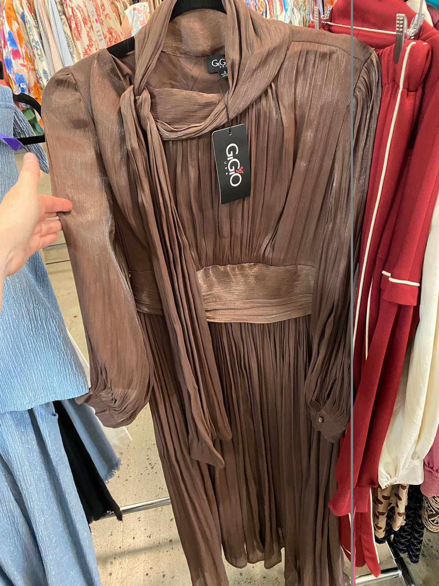Pleated Elegant Dress